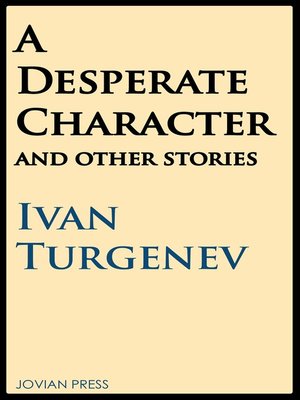 cover image of A Desperate Character and Other Stories